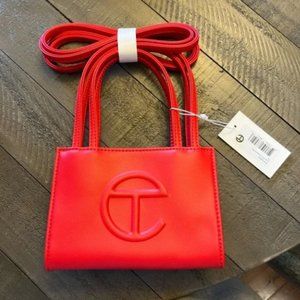 Telfar Small Red Shopping Bag